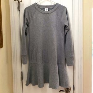 Cabi gray flash dance sweatshirt dress